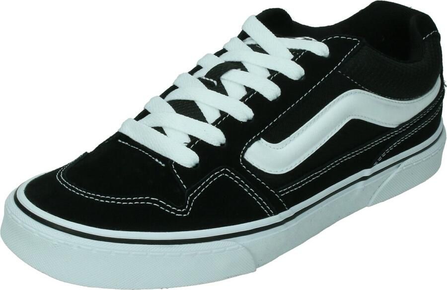 Vans Zwarte atletische sneakers voor met contrastdetails Black - Foto 5