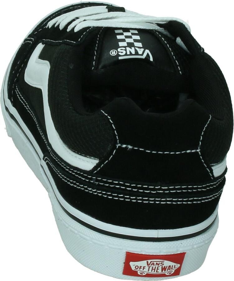Vans Zwarte atletische sneakers voor heren met contrastdetails Black Heren - Foto 2
