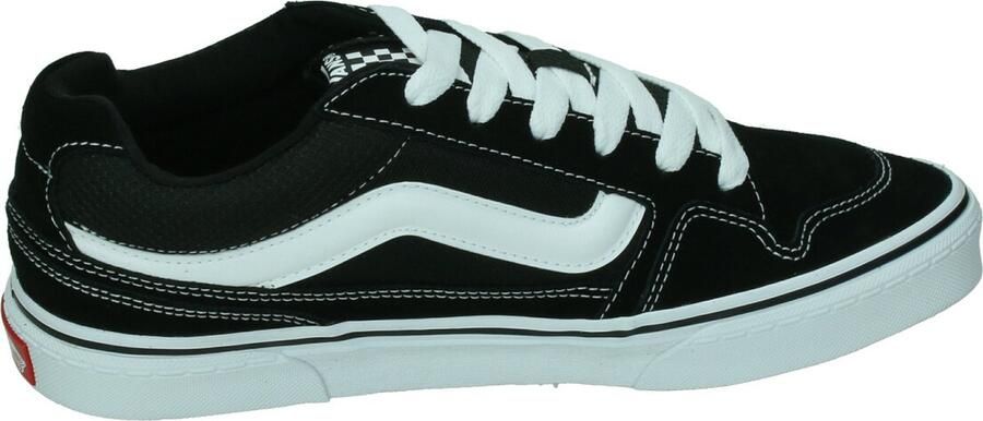 Vans Zwarte atletische sneakers voor heren met contrastdetails Black Heren - Foto 7