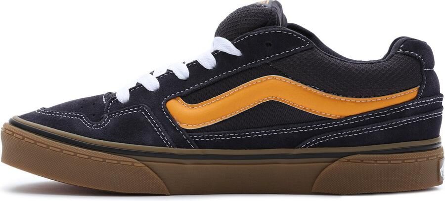Vans Caldrone Suede Gum Heren vrijetijds schoenen Charcoal Yellow - Foto 2