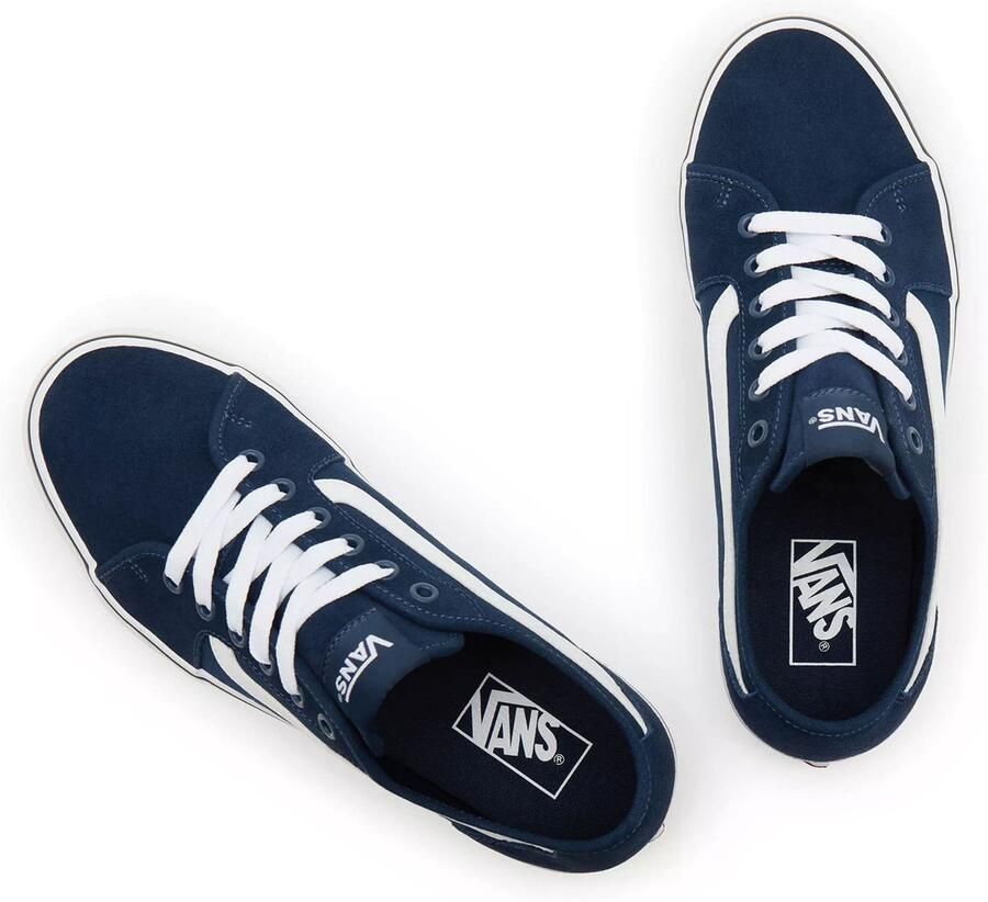 Vans Heren Filmore Decon Suede Canvas Dress Blues BLAUW