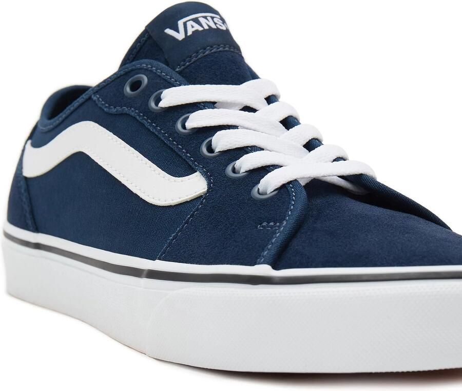 Vans Heren Filmore Decon Suede Canvas Dress Blues BLAUW - Foto 3