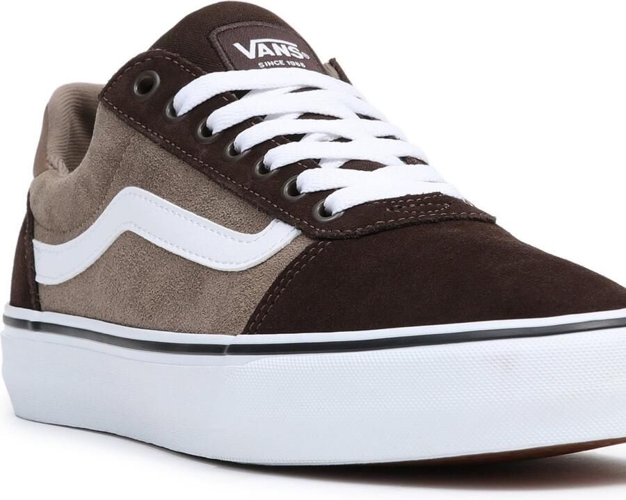 Vans MN Ward Deluxe Sneakers Laag donkerbruin - Foto 2
