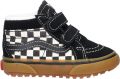 Vans MTE Sk8-Mid kids sneaker Zwart wit - Zwart