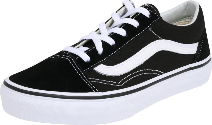 Vans Old Skool voorschools Schoenen Black Leer Textil 5 Foot Locker - Foto 11