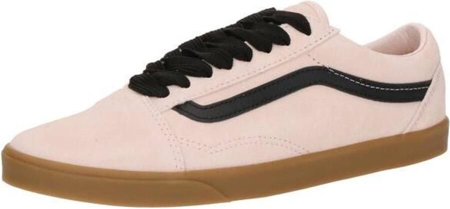 Vans Old Skool Lowpro dames sneakers Lichtroze zwart beige damesschoenen vintage VN000D0ERF81