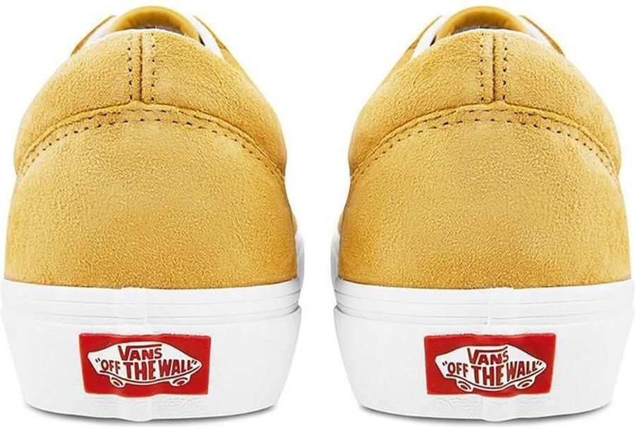 Vans Old Skool Lage Sneakers Pig Suede Honey Gold True White - Foto 4