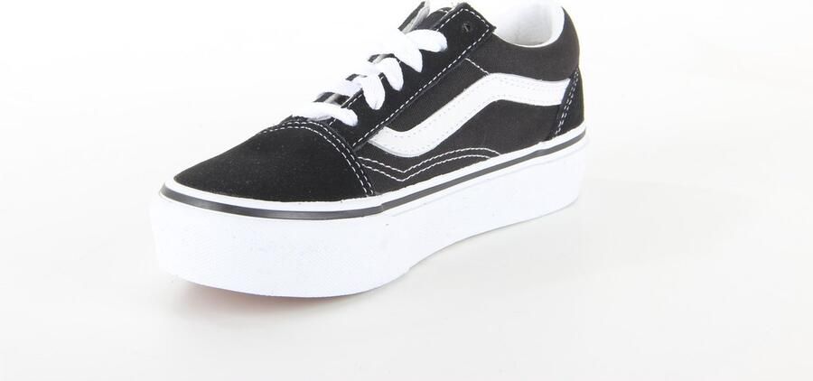 Vans Old Skool Platform sneaker zwart wit Leer Effen 32 Sneakers - Foto 13