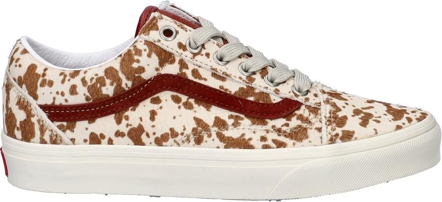 Vans Old Skool Pony Hair dames sneaker Bruin multi