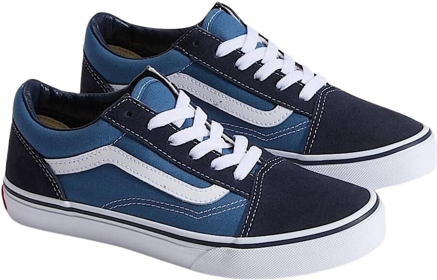 Vans Kid's Old Skool Sneakers blauw wit - Foto 1
