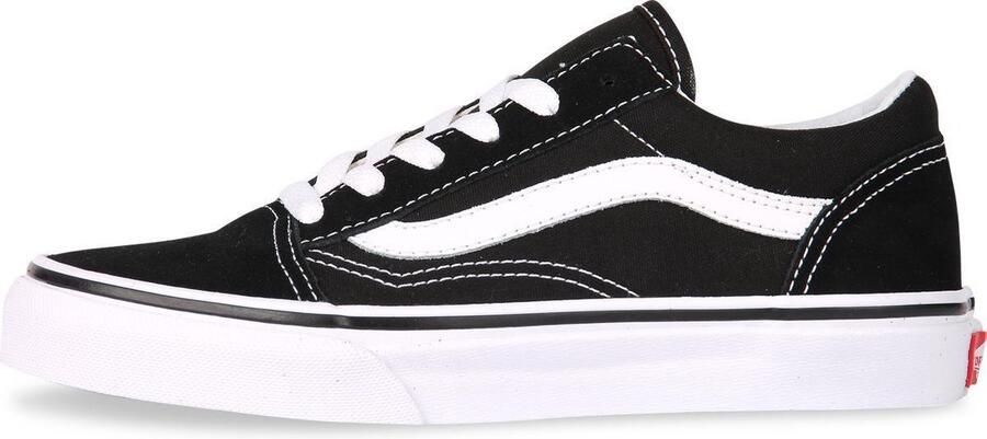 Vans Old Skool voorschools Schoenen Black Leer Textil Foot Locker - Foto 6