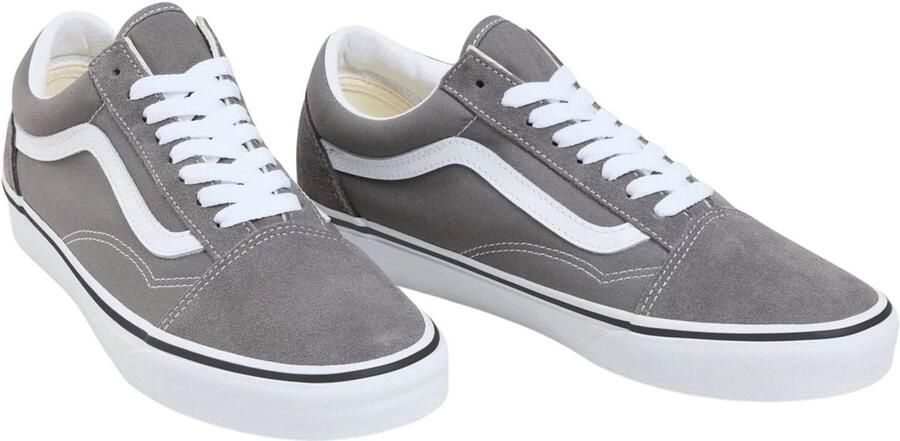 Vans Unisex Lifestyle Classic FTW Sneaker Ua Old Skool Pewter True White - Foto 4