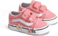 Vans Old Skool V Flower Schoenen Roze Kinderen - Blush