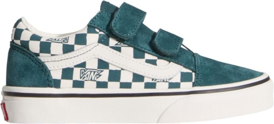 Vans Old Skool Geo Check Sneakers groen - Foto 5