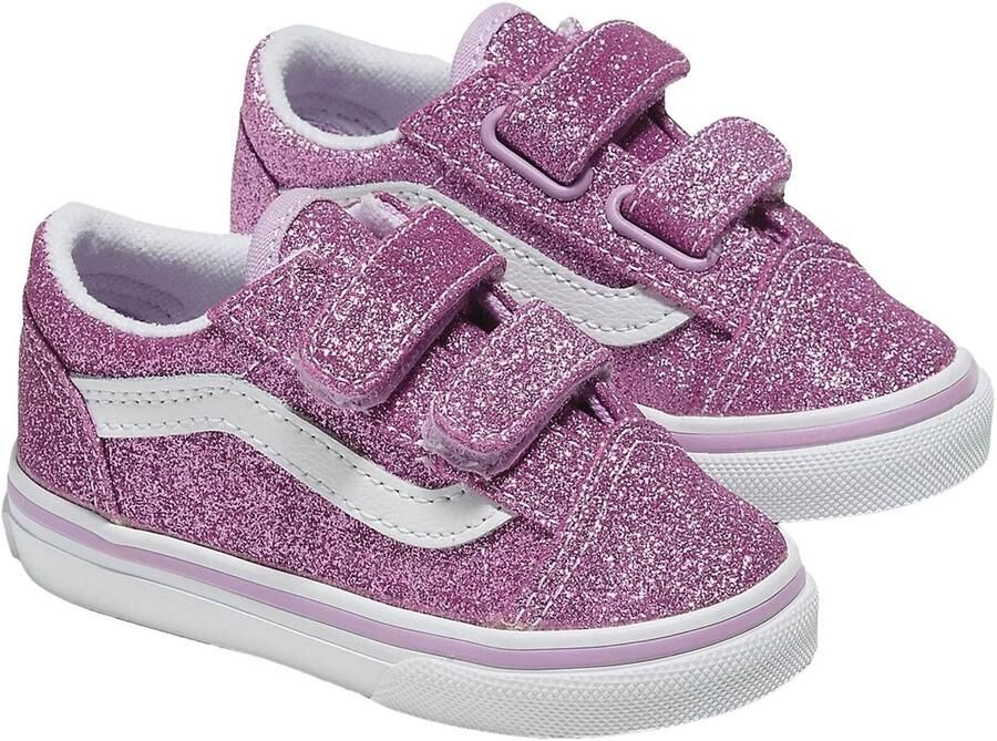 Vans Old Skool V Peuterschoenen Roze Meisjes - Foto 2