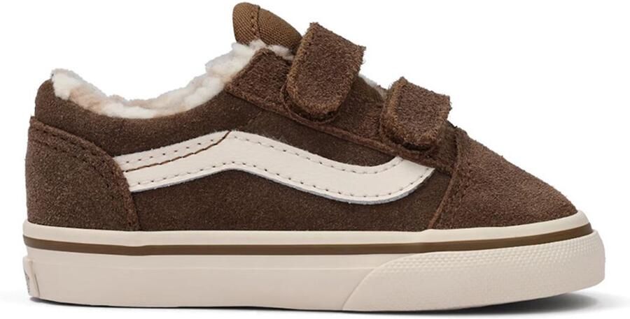 Vans Old Skool V Peuterschoenen Bruin Kinderen - Foto 1