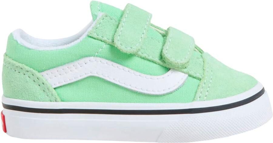 Vans Old Skool V Peuterschoenen Groen - Foto 2