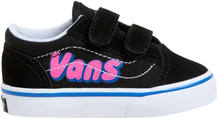 Vans Old Skool V Peuterschoenen Zwart 1 2 Kinderen