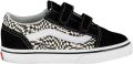 Vans Old Skool V Schoenen 1 2 Kinderen - Multicolor/Zwart