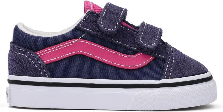 Vans Old Skool V Schoenen Blauw 1 2