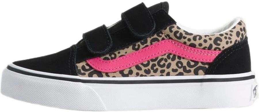 Vans Old Skool V Schoenen Bruin Zwart 1 2 Kinderen