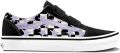 Vans Old Skool V Schoenen Zwart 1 2 Kinderen - Zwart/Paars