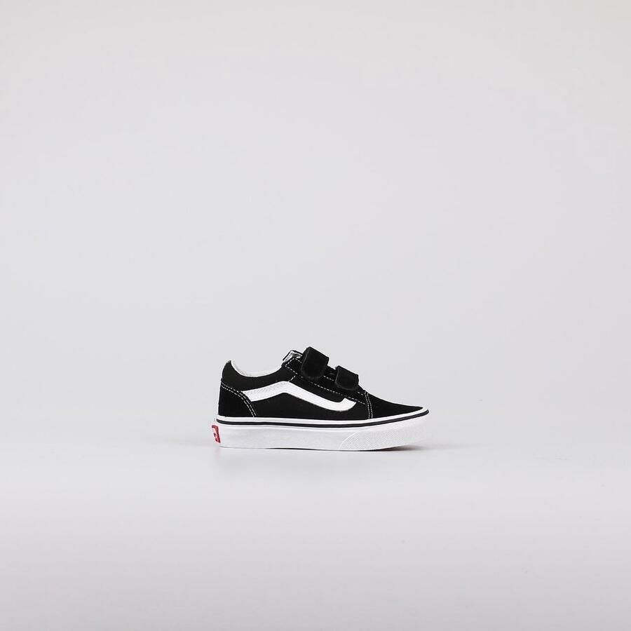 Vans Old Skool TD Old Skool V sneakers zwart wit Canvas Meerkleurig 37 - Foto 12