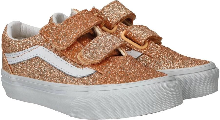 Vans Old Skool V Glitter Sneakers oranje Canvas - Foto 7