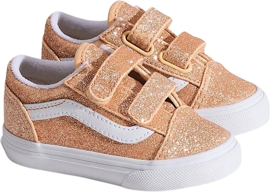 Vans Old Skool V Glitter Sneakers oranje Canvas - Foto 3