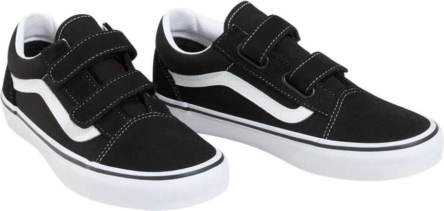 Vans Jn Old Skool V (gs) Skate Schoenen black true white maat: 36 beschikbare maaten:35 36 38.5 39 36.5 - Foto 8