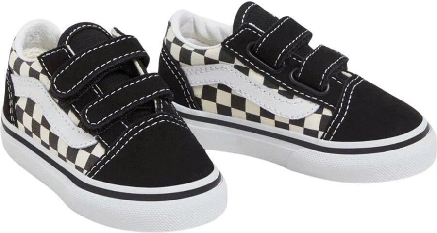 Vans Jungen Lifestyle Sneaker Td Old Skool V 0A38JN VNP0S (Primary Check) Blk White - Foto 3
