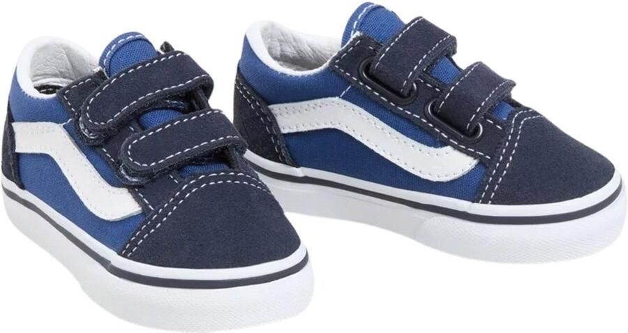 Vans Youth Unisex Kids Lifestyle Classic FTW Sneaker Uy Old Skool V Navy True White - Foto 9