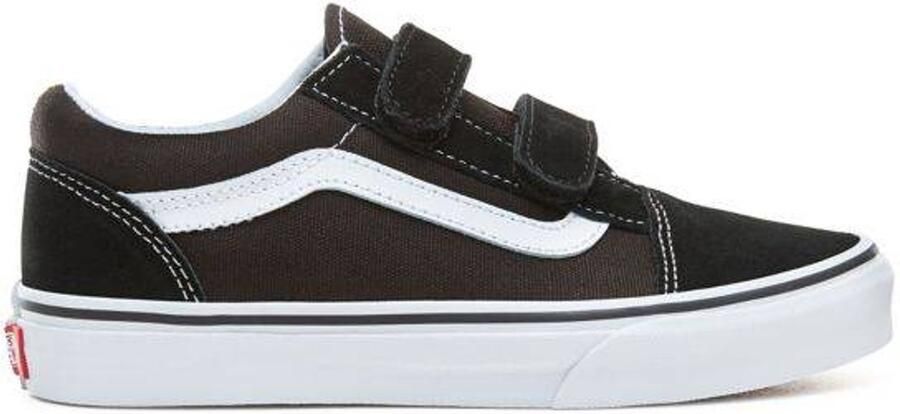 Vans Old Skool TD Old Skool V sneakers zwart wit Canvas Meerkleurig 37 - Foto 14