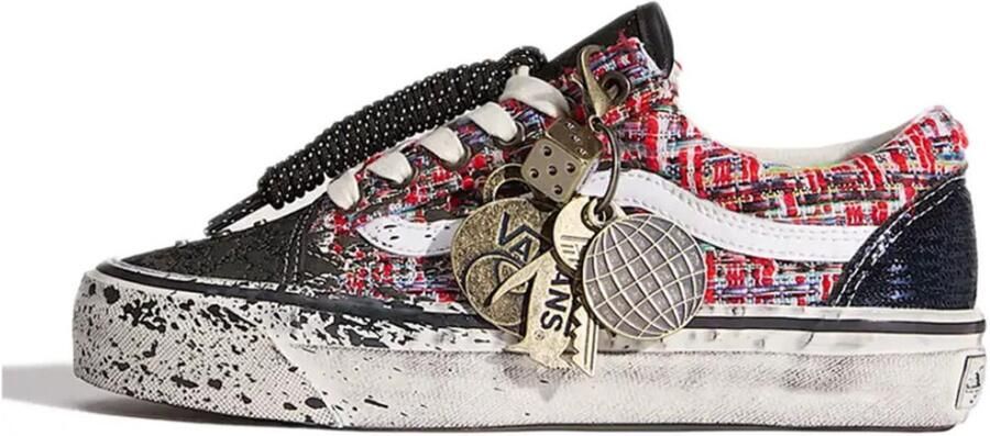 Vans Premium Old Skool Charms Red Black