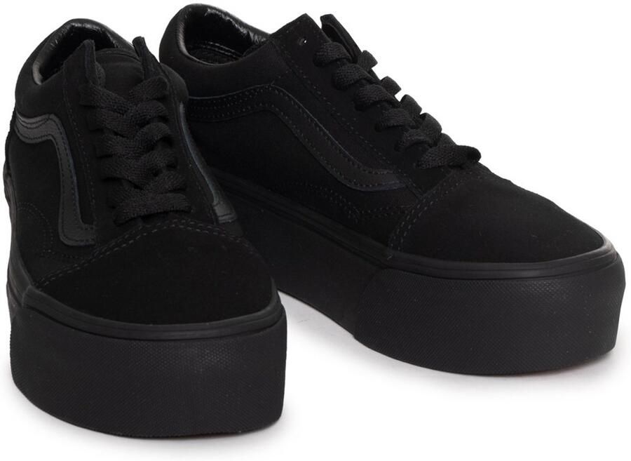 Vans Unisex Lifestyle Classic FTW Sneaker Ua Old Skool Stackform Suède Canvas Zwart Zwart