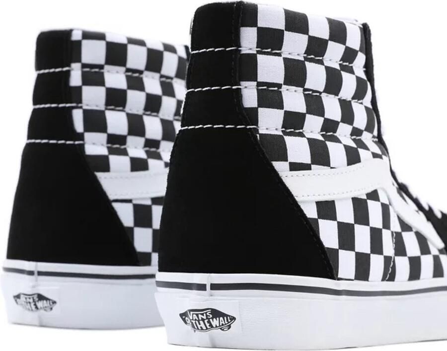 Vans Sneakers Sk8 Hi Platform 2 Zwart Veters Normaal Canvas Rubber Ade d Effen Hoge - Foto 6