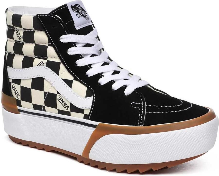 Vans VN0A4BTWVLV1 UA SK8-Hi Stacked Checkerboard Q1 - Foto 3