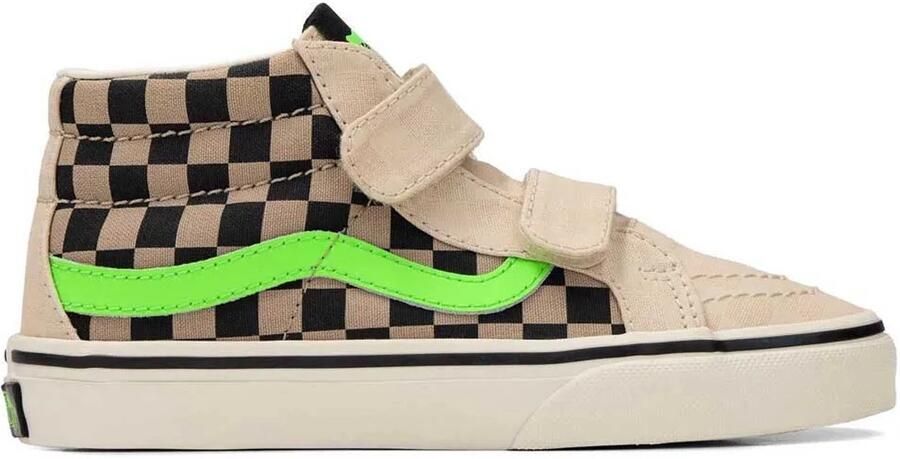 Vans Hoge Sneakers Zapatillas Niño Modèle Sk8 Mid Relssuev Glow - Foto 2