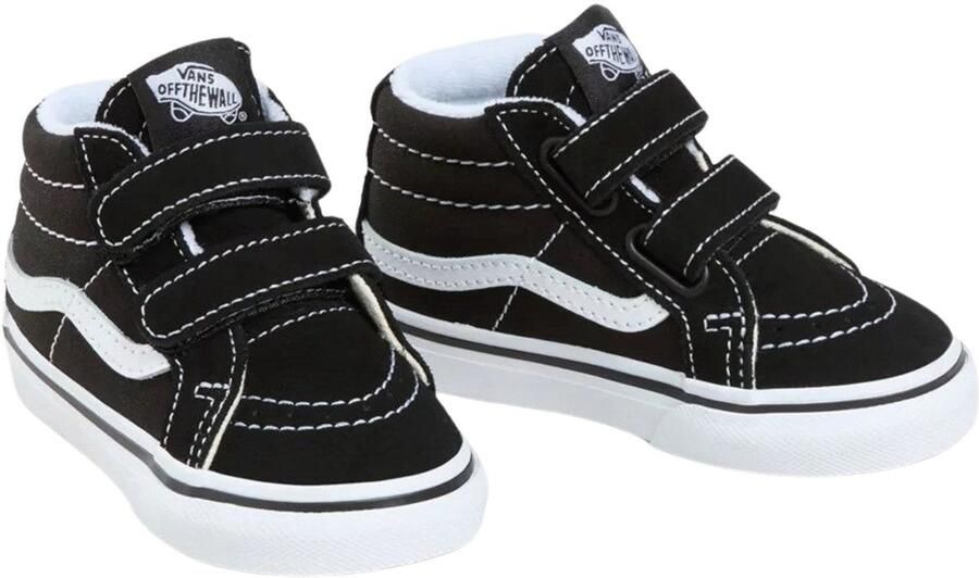 Vans Youth Unisex Kids Lifestyle Classic FTW Sneaker Uy Sk8-Mid Reissue V Zwart True Witite - Foto 13