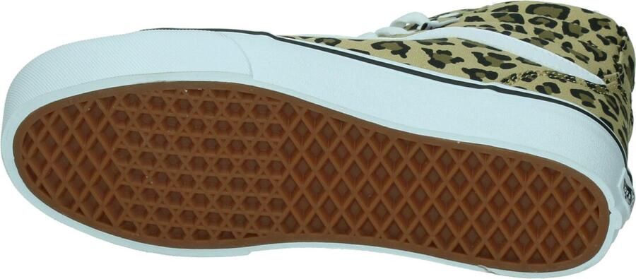 VANS Filmore Hi Platform Animal sneakers met panterprint camel wit - Foto 20