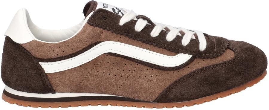 Vans Super Lowpro dames sneaker Bruin