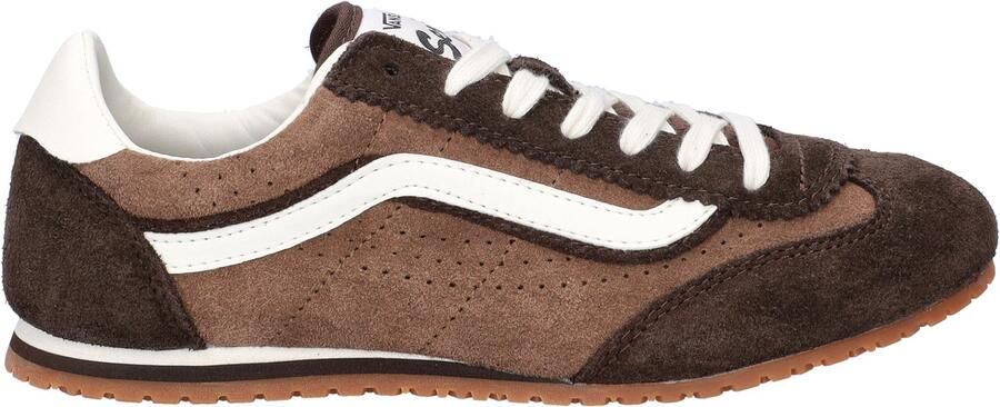 Vans Super Lowpro dames sneaker Bruin