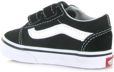 Vans Old Skool TD Old Skool V sneakers zwart wit Canvas Meerkleurig 37 - Foto 15