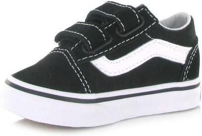 Vans Old Skool TD Old Skool V sneakers zwart wit Canvas Meerkleurig 37 - Foto 17