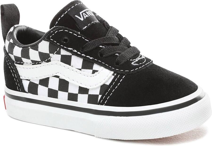 Vans TD Ward Slip Sneakers Unisex On (CHECKERED) BLACK TRUE WH - Foto 5