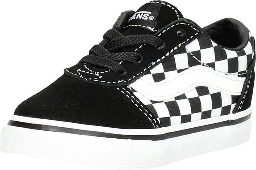 Vans TD Ward Slip Sneakers Unisex On (CHECKERED) BLACK TRUE WH - Foto 6