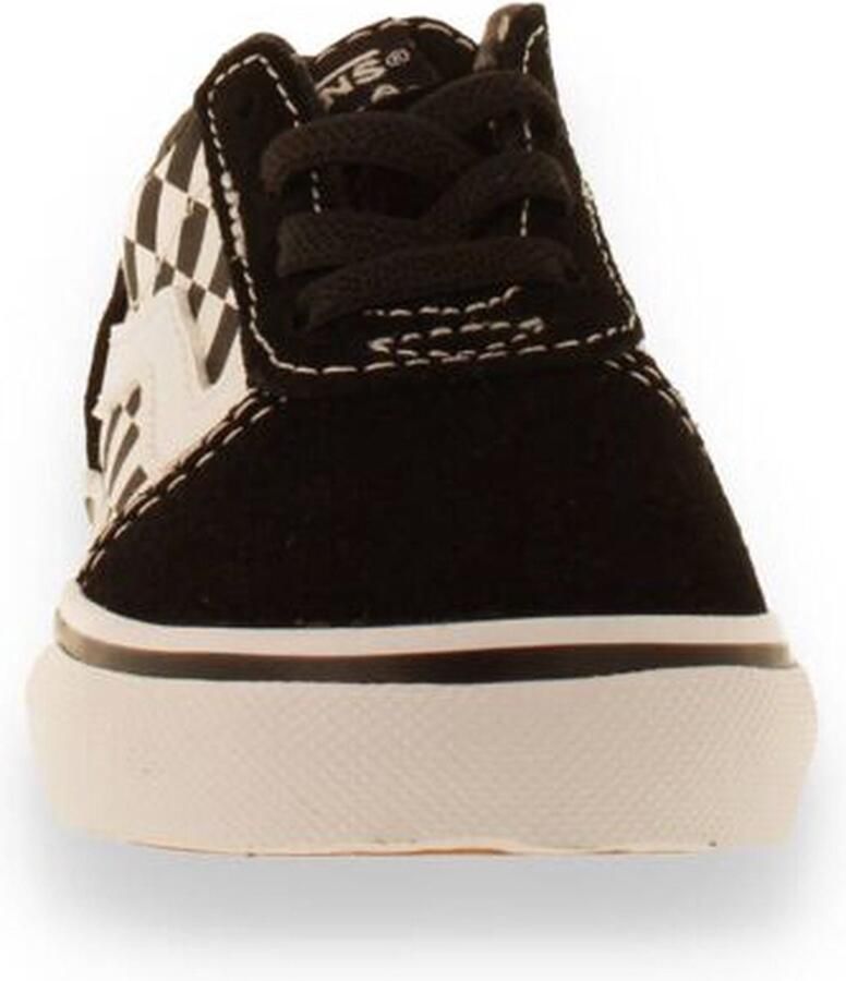 Vans TD Ward Slip Sneakers Unisex On (CHECKERED) BLACK TRUE WH - Foto 4