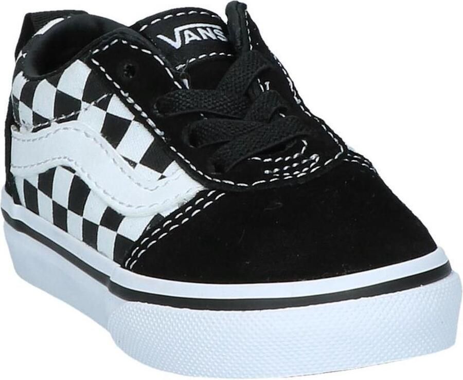 Vans TD Ward Slip Sneakers Unisex On (CHECKERED) BLACK TRUE WH - Foto 5