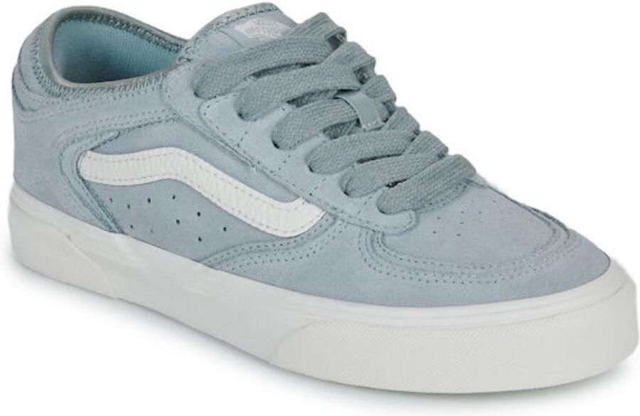 Vans Unisex Volwassenen Sneakers Model VN0009QJZRT in Roze Lage Platte Sportschoenen met Ronde Neus en Vetersluiting