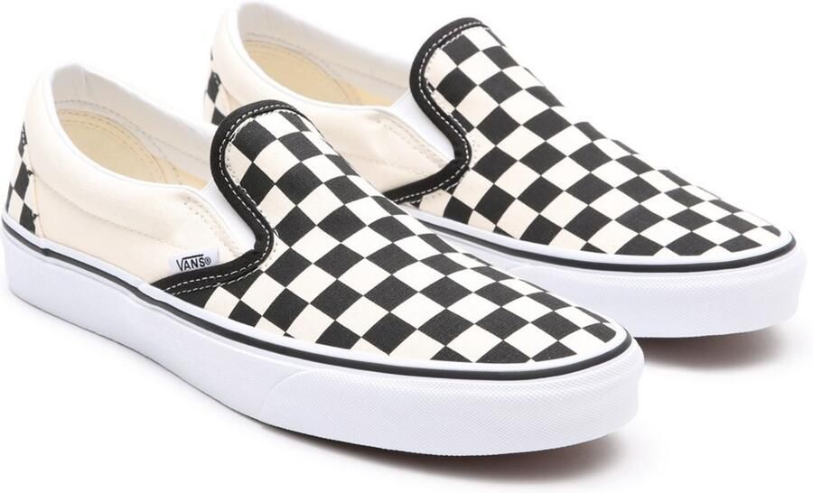 Vans Unisex Lifestyle Classic FTW-sneaker Ua Classic Slip-On zwart-wit checkerboard wit - Foto 11